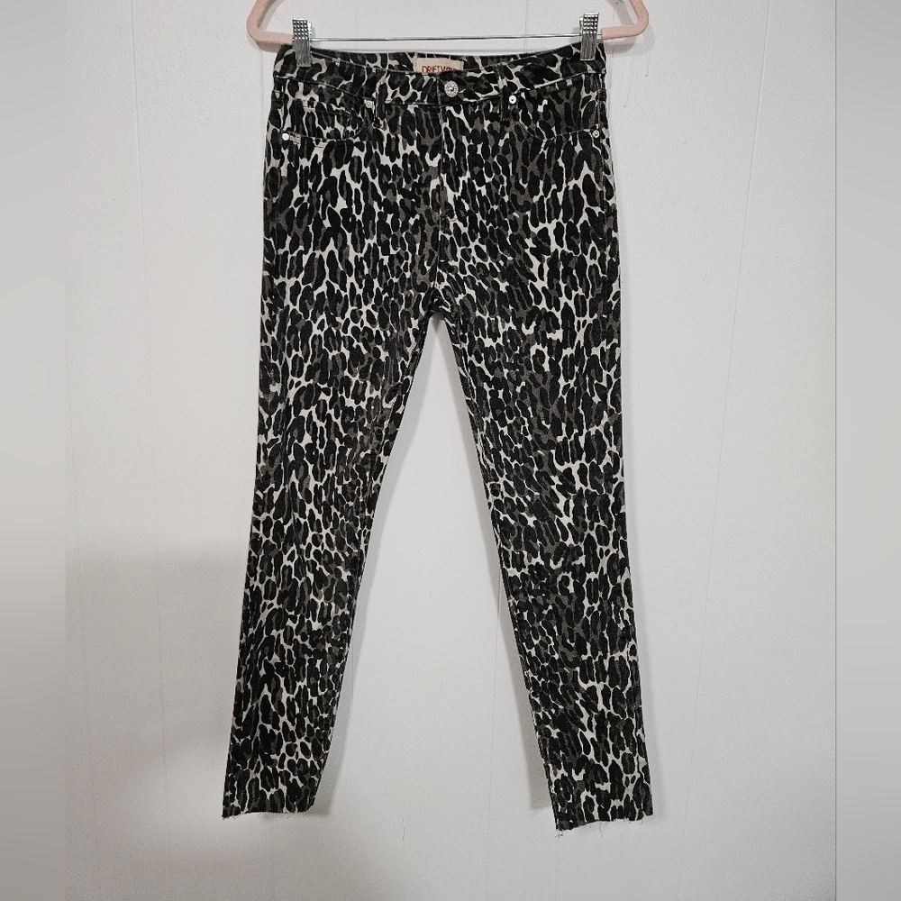 Driftwood Jackie Animal Print Cheetah Leopard Jeans